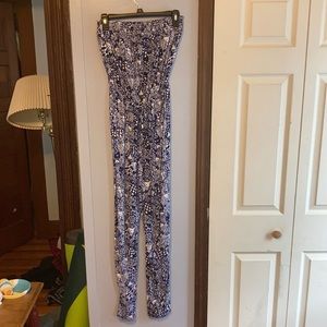 Lilly for Target strapless jumpsuit